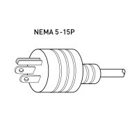 Nema 5-15P: 120V (STANDARD)