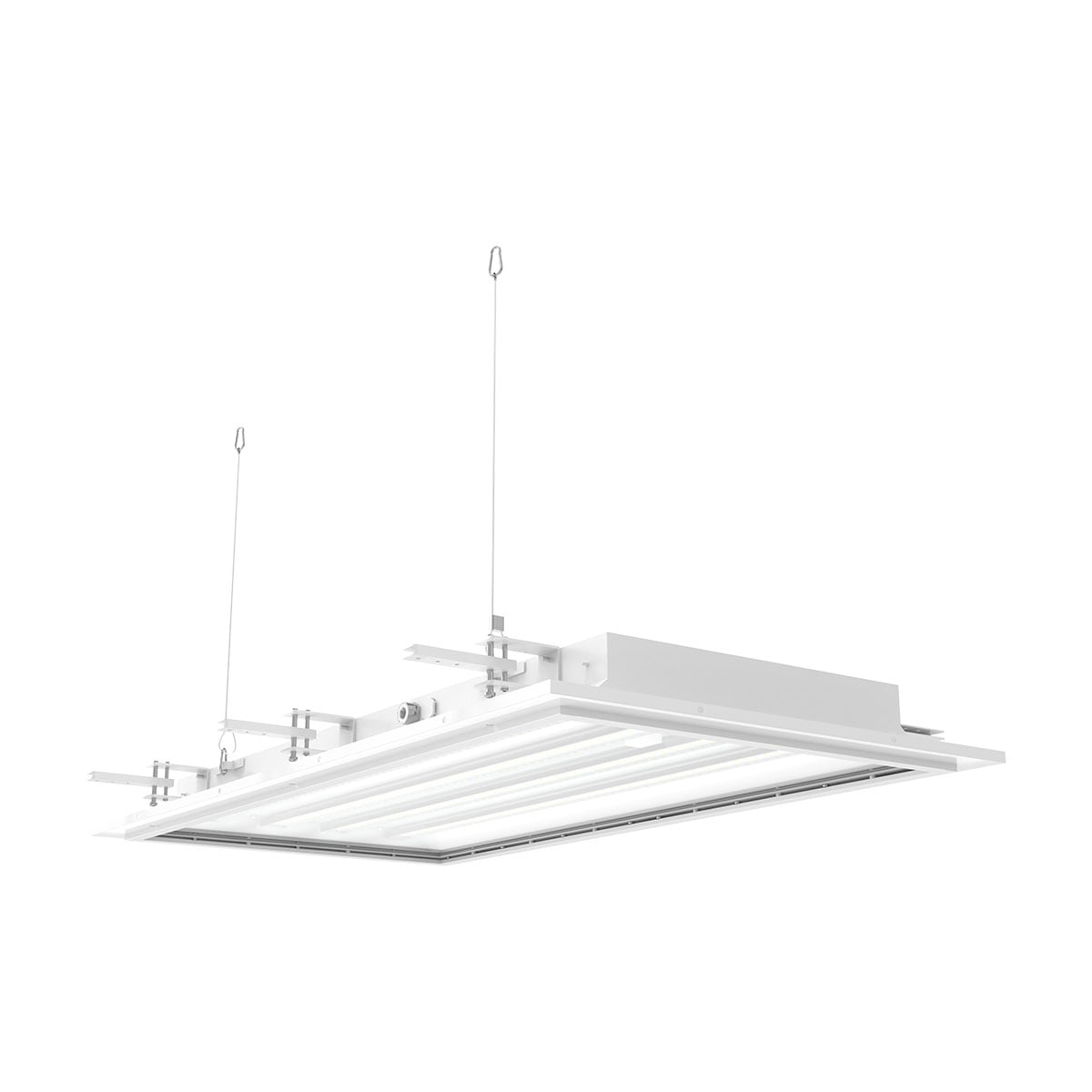 C1/D2 Troffer with Recessed Mount